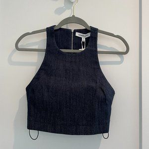 Elizabeth and James Denim Tank